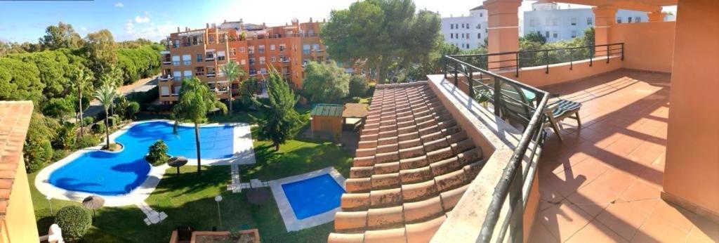 Gatu Premium Atico Sotavento Playa, Parking, Terraza, Piscinas, Wifi Y Aire Acc , " Preferente Mayores De 25 Anos Y Familias " Ель-Пуерто-де-Санта-Марія Екстер'єр фото
